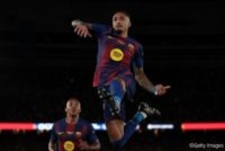 バルサが今季リーグ戦ホーム全勝達成！…ハフィーニャ2発＆カンセロの絶妙ミドルでベティス撃破