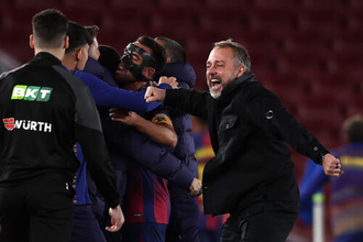 バルサ指揮官「今日のパフォーマンスは別次元」…“絶好調”のアトレティコ撃破で首位の貫禄