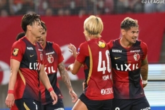 鹿島が2戦続けて劇的勝利！　ラストプレーで関川郁万が決勝弾、名古屋との熱戦を制す