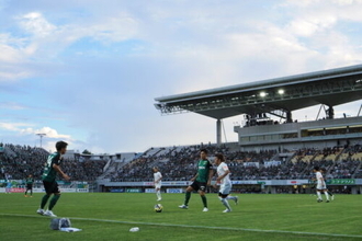 松本がついに“聖地”アルウィンへ帰還！　鉄骨落下による工事が完了、百年構想Lの開幕戦は予定通り開催