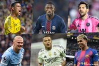 FIFPro男子ワールド11の候補26名が発表！ CL制したPSGから最多の7名、選外には意外な名前も