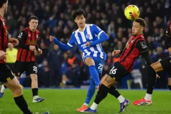 三笘薫が日本人3人目のプレミア通算100試合出場達成！…吉田麻也、岡崎慎司氏に次ぐ快挙