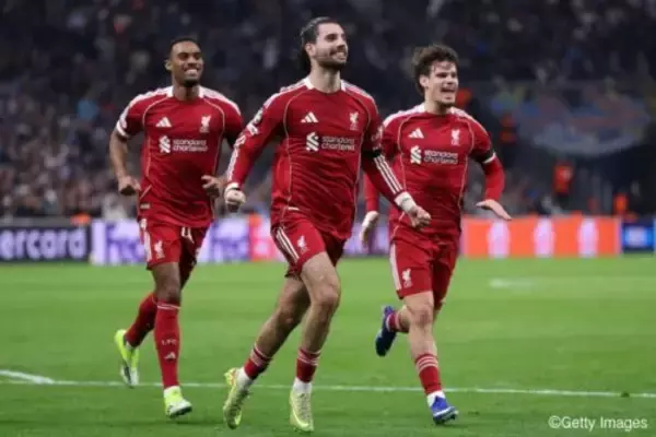 リヴァプールが決勝Tストレートインへ前進！…ソボスライの低弾道FK含む3発でマルセイユ下す