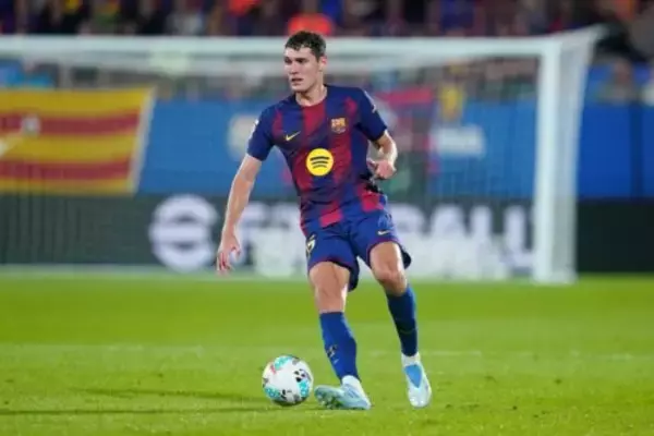 バルサ、DFクリステンセンの左ヒザ前十字じん帯の部分断裂を発表…保存治療を選択も、3～4ヶ月離脱の可能性