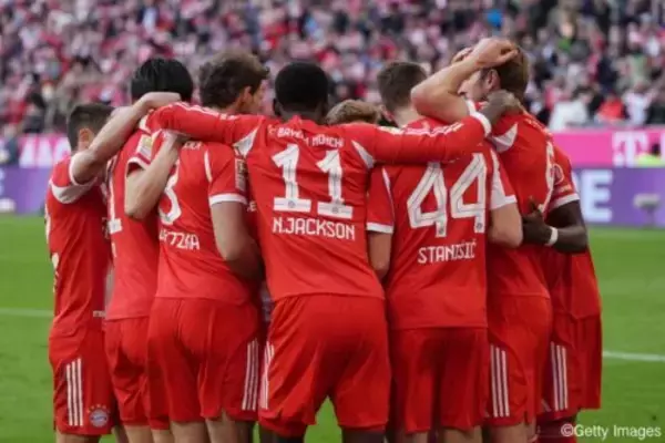 バイエルンが4節残してブンデス連覇！…鮮やかな4発逆転勝利、伊藤洋輝は“優勝決定戦”にフル出場