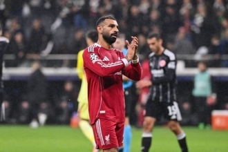 リヴァプール指揮官、不調のサラーへの期待を語る「練習での様子を見れば…」