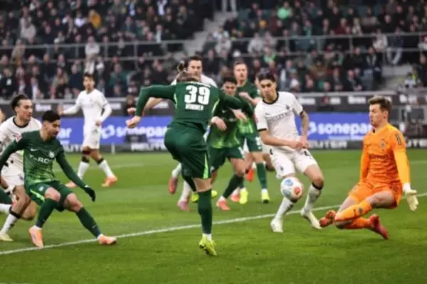 ボルシアMG、ヴォルフスブルクに敗れ6試合ぶり黒星…先発の町野修斗は見せ場なく途中交代に