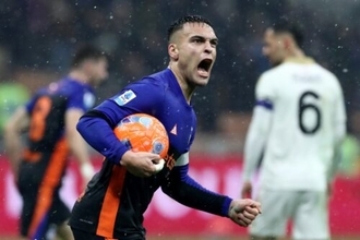 首位インテル、降格圏ピサに2点先行を許すも…6選手のゴールで逆転勝利！　