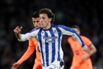 ソシエダ、久保建英らに続く新たな離脱者か…オドリオソラが負傷交代、大ケガの可能性も