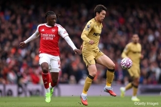 アーセナルがパレス撃破で首位固め! エゼが古巣対戦で決勝弾…鎌田大地は74分までプレー