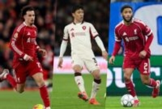 リヴァプール、右SBのスクランブル状態は続く…ソボスライ出場停止で遠藤航が次節出場の可能性も