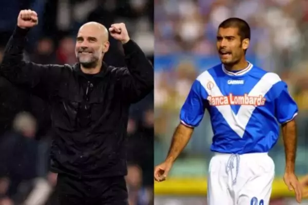 ペップが伊3部に電撃訪問！　バッジョらと共闘した古巣は解散も…形を変えて奮闘中