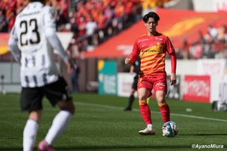 名古屋、佐藤瑶大がトレーニング中に負傷…“ミシャ式”挑戦中のCBは左眼窩底骨折と診断