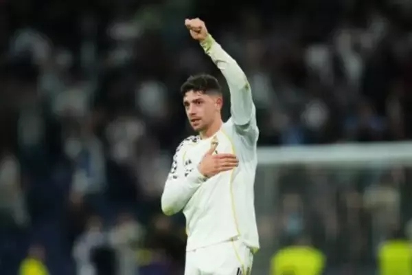 「信じられない夜」　圧巻ハットのバルベルデがマンC戦を総括「攻撃面では自由に動くことが…」