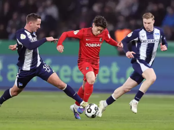 躍動の鈴木唯人が先制弾にPKも成功！…フライブルクが2部ヘルタをPK戦で退けポカール4強入り