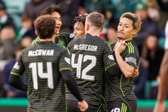 今季5得点目の前田大然、現地メディアから賛辞「スピードは常に脅威となった」