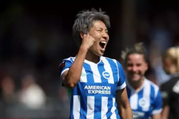 清家貴子が今季8点目のブライトン、首位撃破！　長谷川唯ら擁するマンCは優勝王手ならず