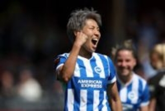 清家貴子が今季8点目のブライトン、首位撃破！　長谷川唯ら擁するマンCは優勝王手ならず