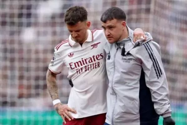 アーセナルDFホワイト、右ヒザじん帯損傷で今季アウトか…W杯出場も危ぶまれる事態に
