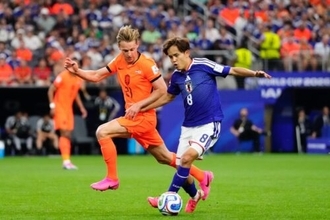 日本代表に2度追いつかれるも…オランダ代表MFデ・ヨング「いい試合だった」