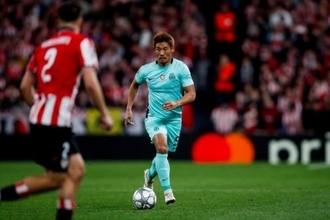 スポルティング指揮官、途中出場の守田英正を称賛「非常に良い働きを見せてくれた」　劇的勝利でCLラウンド16へ