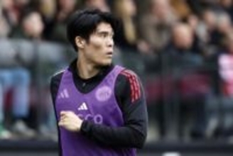 冨安健洋が484日ぶりの公式戦出場！　80分から左SBで途中出場、アヤックスは2点リードを生かせずドロー