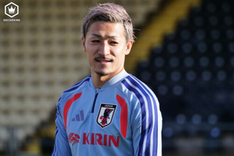 在英日本人から大人気！　前田大然「そうじゃないと悲しい（笑）」“地元”グラスゴーで迎える代表戦は「すごく幸せなこと」