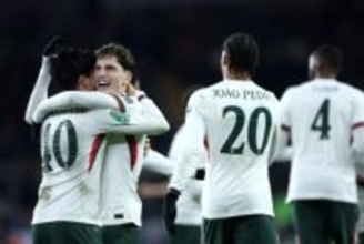 先発全員変更で前半苦戦も…チェルシー、3部カーディフ下してカラバオ杯準決勝進出！