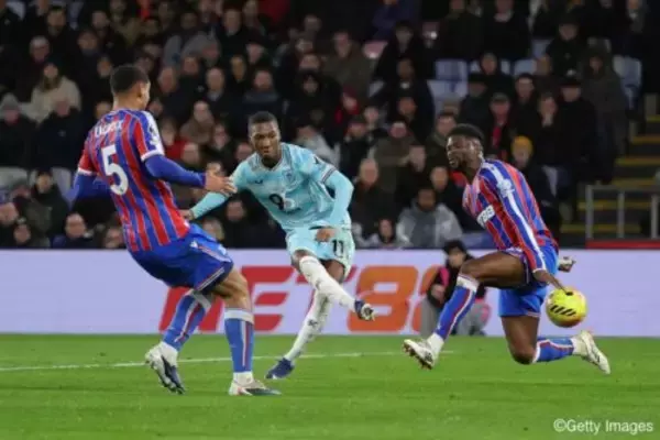 鎌田大地先発のパレス、降格圏バーンリーに17戦ぶりの白星献上…2点差から8分間で逆転許す