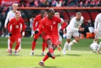 ホスト国カナダ、5月に日本戦のアイスランドとドロー…ユーヴェFWデイヴィッドのPK2発で追いつく