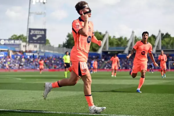 フェルミン＆ラッシュフォード弾のバルセロナ、ヘタフェ撃破でレアルと11pt差に！…連覇に大きく近づく9連勝