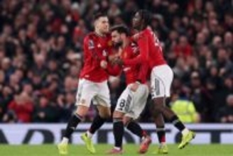 合計8発の“乱打戦”はドローで終了…マンU、3度の勝ち越し実らずボーンマスと4－4