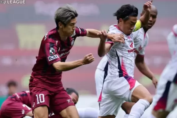 神戸の連勝は「4」でストップ…決定力に欠いて1点遠く、C大阪にPK戦負け