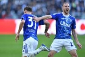 ユヴェントス、直接対決を落とし公式戦3連敗…試合巧者のコモが2発快勝で“シーズンダブル”を達成