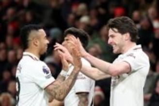 アーセナル指揮官、2得点のライスに対する期待を口に「まだ成長の余地がある」「本人も強く望んでいる」