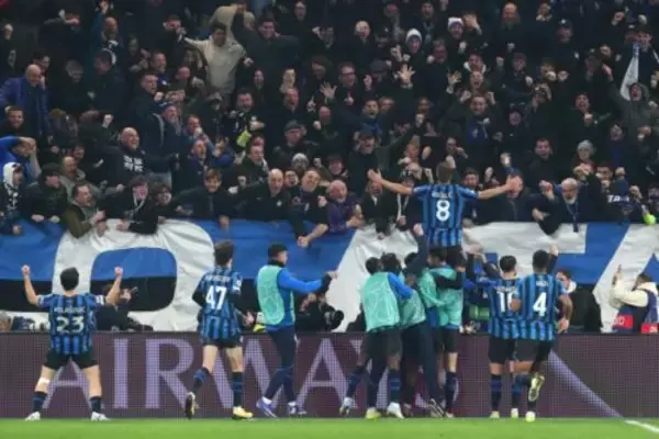 劇的決勝弾で逆転突破！　アタランタ指揮官「忘れられない夜、夢が叶った」