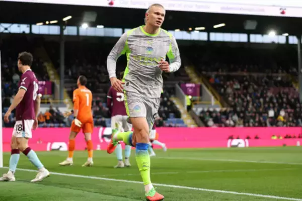 マンCがハーランド弾でついに首位浮上！…敗れたバーンリーは1年での2部降格が決定…