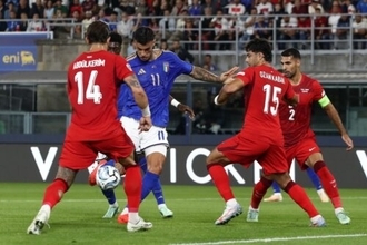 イタリア代表で約3年ぶりの得点も、27歳ストライカー「チームの結果に喜びを感じている」