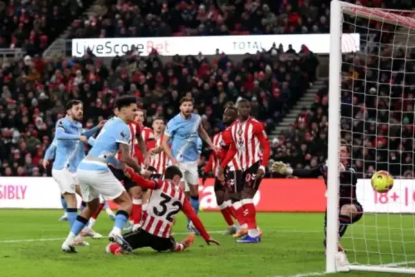 マンCが引き分けで連勝ストップ…サンダーランドはホームでの無敗記録を継続