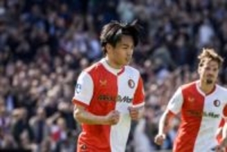 フェイエノールト指揮官、上田綺世の2点目を絶賛「本当に美しいゴールだった」