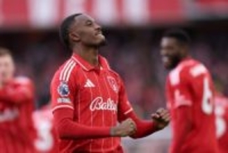 ハドソン・オドイが2G1Aの大活躍！　N・フォレストが3発完勝…トッテナムは見せ場作れず、高井幸大も招集外