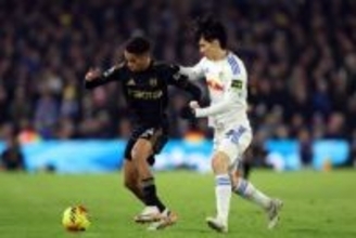 終盤途中出場の田中碧が決勝弾の起点に！　リーズが後半ATの劇的弾でフルアム撃破、プレミア5戦ぶり白星