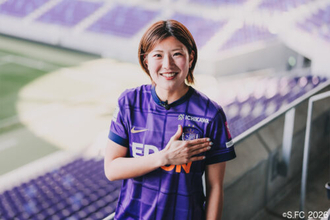 【インタビュー】広島不動の左SB・藤生菜摘がユニフォームのエンブレムを叩く理由「みんなの思いを背負って戦いたい」