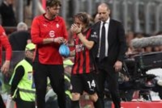 ミランに痛手…ユーヴェ戦負傷交代のモドリッチは左頬骨の骨折