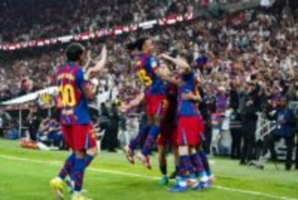 バルサ、“エル・クラシコ”を制してスーペルコパ優勝！　3度の勝ち越しで宿敵レアルを撃破