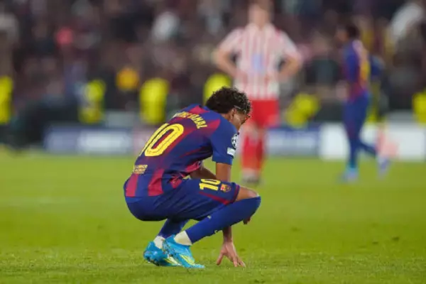 試合後落胆の様子もアトレティコとの再戦へ奮い立つヤマル「まだ終わってない、セカンドレグで全力を尽くそう」