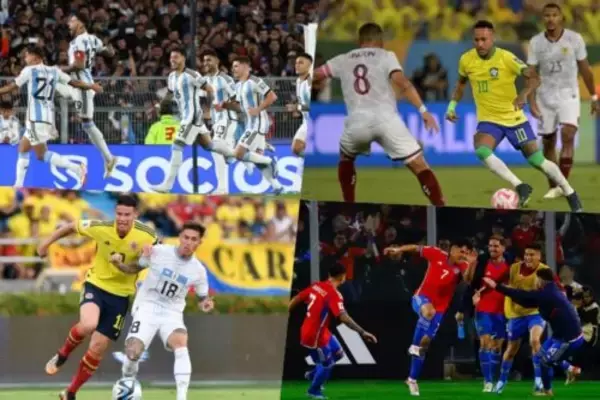 「アルゼンチンが唯一の3連勝！　ブラジルは終盤に被弾でドロー…チリが初勝利／W杯南米予選」の画像