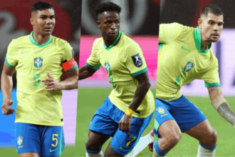 ブラジル代表、日本戦のスタメン発表！　ヴィニシウスやカゼミーロらが先発…韓国戦からは8名変更