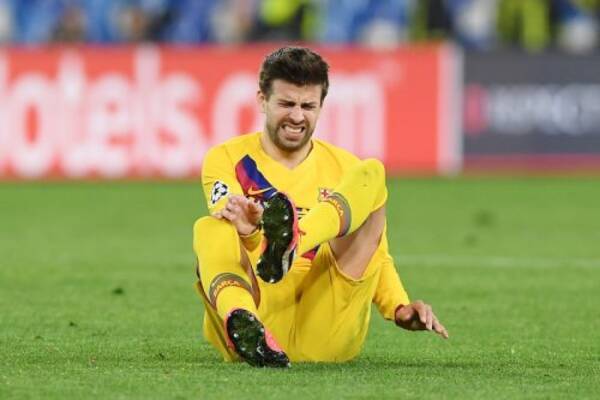 バルサdfピケ クラシコ出場へ Clナポリ戦で負傷交代も大事に至らず 年2月27日 エキサイトニュース