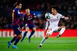 久保建英が 古巣対決 で得点に絡むも メッシがハットトリック達成でバルサ4連勝 19年12月8日 エキサイトニュース